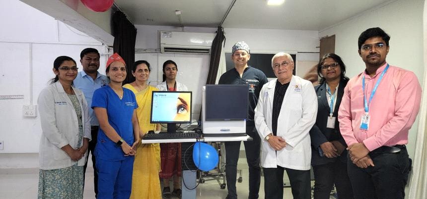 Advanced visual electrophysiology system Nandadeep Eye Hospital