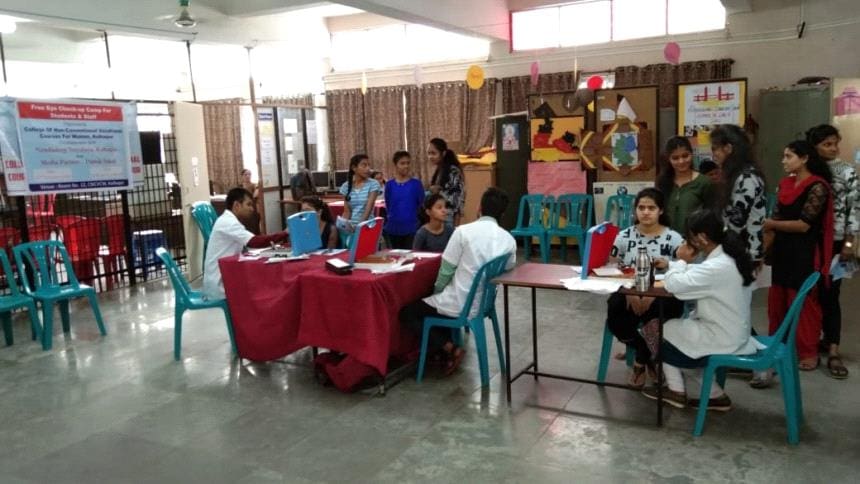 Eye Checkup Camp By Nandadeep Eye Hospital