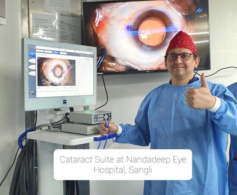 Nandadeep Equipped With Zeiss Cataract Suite With Callisto Eye And TrueK Upgrade On IOL Master 700