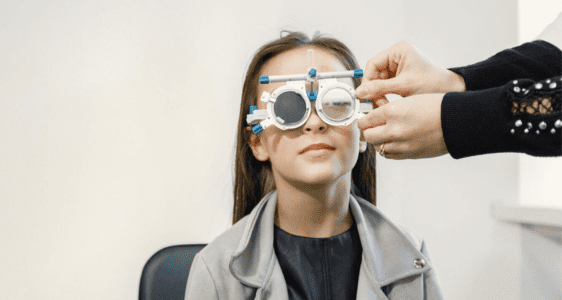 childhood myopia diagnose test