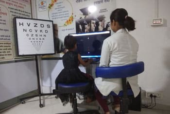 vision therapy treatment at Nandadeep eye hospital