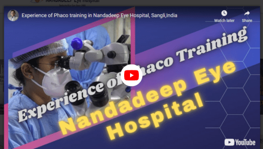 Experience of phaco training at sngali_ vedio thumbnail