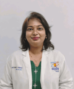 Dr. Priyanka ganage cataract specialties in nandadeep hospital