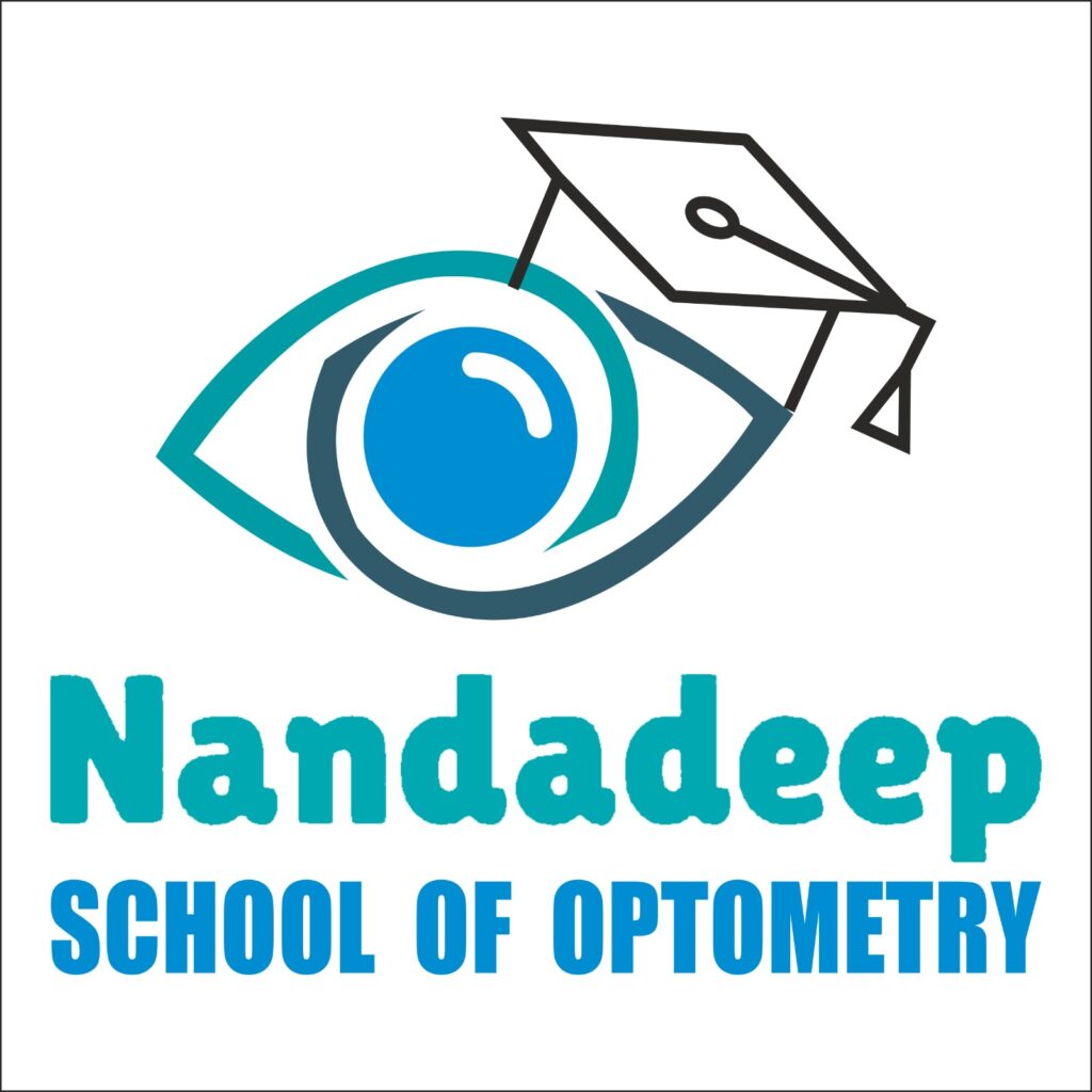 Nandadeep School of Optometry Logo