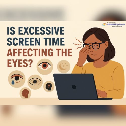 Is excessive screen time affecting the eyes?